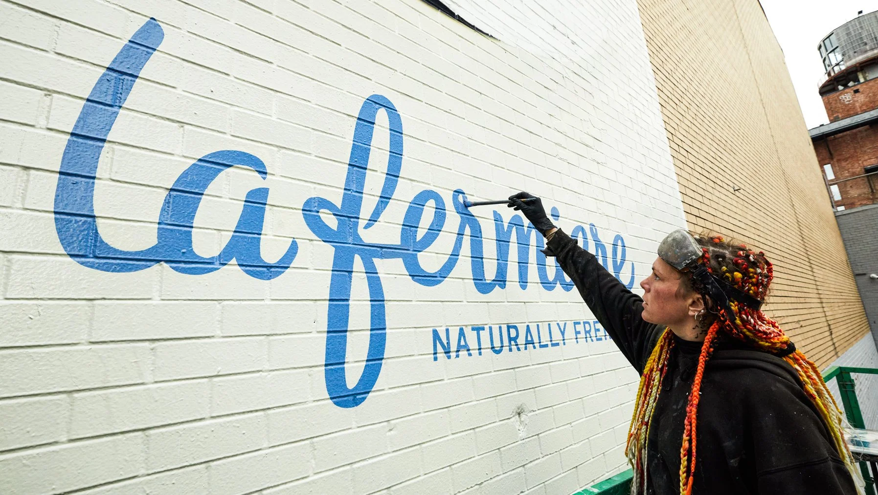 La Fermière Repaints Brooklyn Streets with Its First-Ever Mural